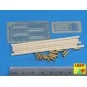 Cleaning rods for Tiger I -late, 1/16 - Aber Models 16025