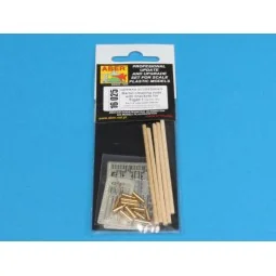Cleaning rods for Tiger I -late, 1/16 - Aber Models 16025 2
