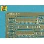 Barrel cleaning rods with brackets for Tiger I -very early model 12...