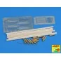 Cleaning rods for Tiger I -late, 1/16 - Aber Models 16025