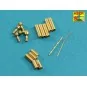 Barrel cleaning rods with brackets for Tiger I -very early model 12...