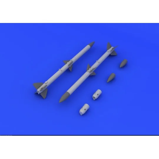 AIM-120A/B AMRAAM (2pcs), 1/48 - Eduard Accessories 648084