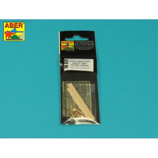 Some usefull turned parts to Tiger I for early versions, 1/16 - Abe...