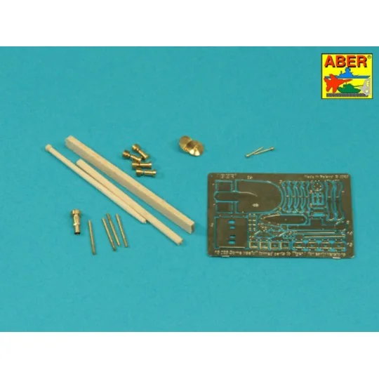 Some usefull turned parts to Tiger I for early versions, 1/16 - Abe...