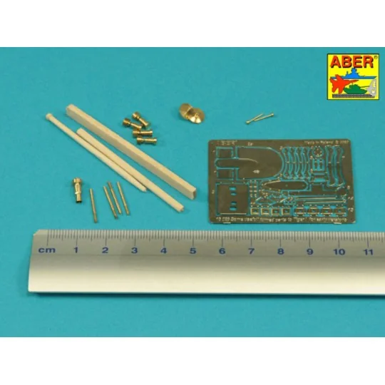 Some usefull turned parts to Tiger I for early versions, 1/16 - Abe...