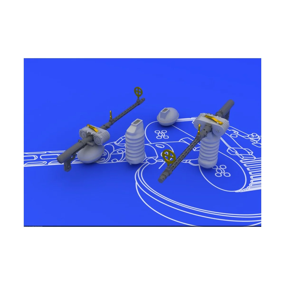 MG 15 gun (2pcs) - Eduard Accessories 648085