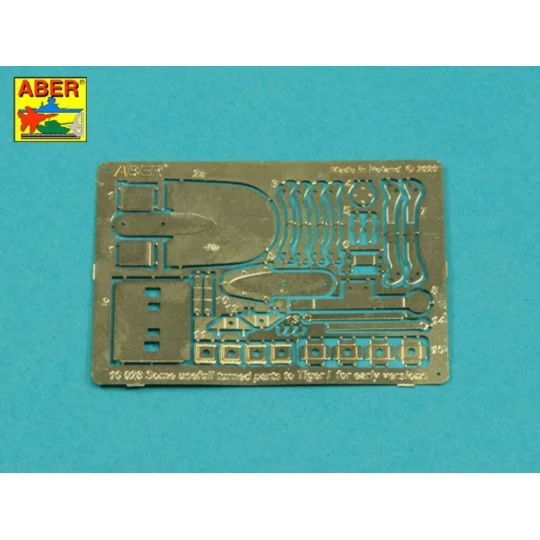 Some usefull turned parts to Tiger I for early versions, 1/16 - Abe...