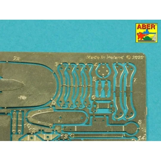 Some usefull turned parts to Tiger I for early versions, 1/16 - Abe...