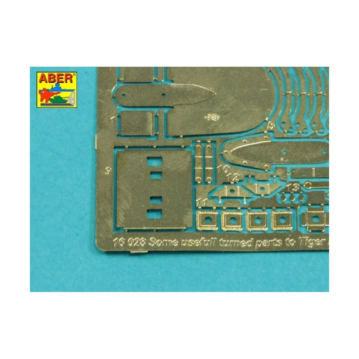 Some usefull turned parts to Tiger I for early versions, 1/16 - Abe...