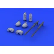 MG 15 gun (2pcs) - Eduard Accessories 648085