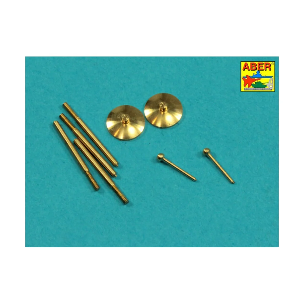 Some usefull turned parts to Tiger I for early versions, 1/16 - Abe...
