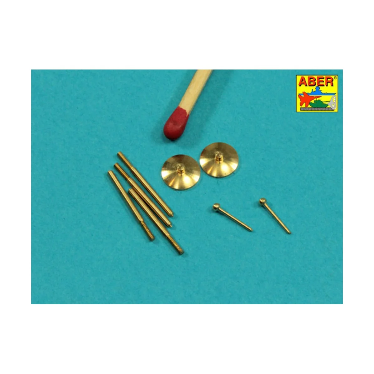 Some usefull turned parts to Tiger I for early versions, 1/16 - Abe...