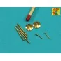 Some usefull turned parts to Tiger I for early versions, 1/16 - Abe...