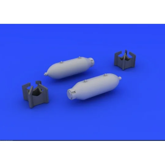 US 250lb bombs (2 pcs), 1/48 - Eduard Accessories 648086