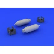 US 250lb bombs (2 pcs), 1/48 - Eduard Accessories 648086