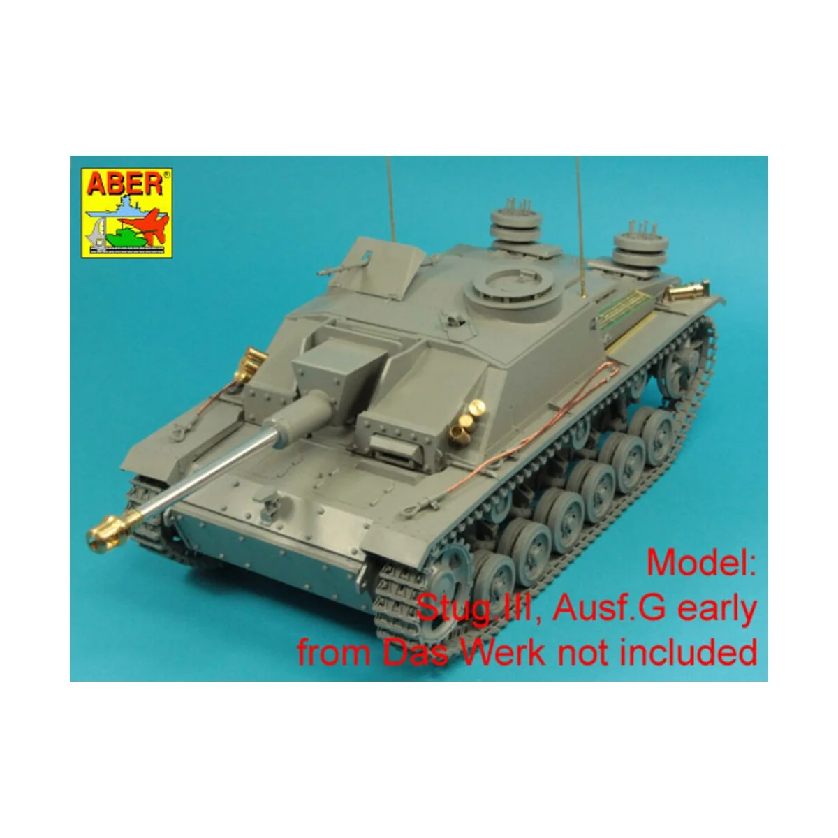 Some usefull turned parts to Tiger I for early versions, 1/16 - Abe...