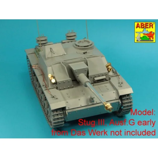 Some usefull turned parts to Tiger I for early versions, 1/16 - Abe...