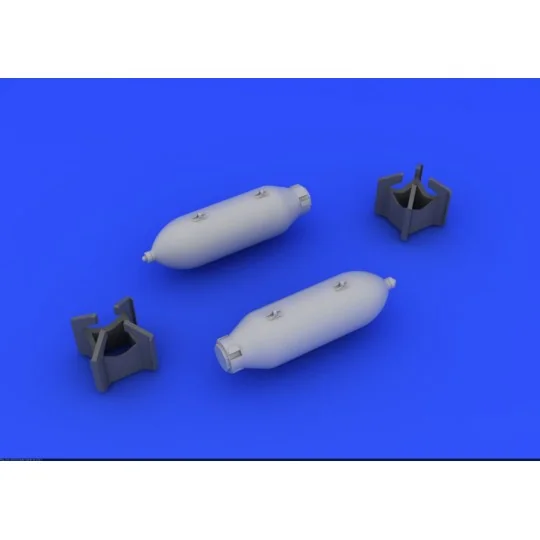 US 250lb bombs (2 pcs), 1/48 - Eduard Accessories 648086