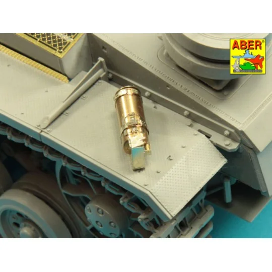 Some usefull turned parts to Tiger I for early versions, 1/16 - Abe...