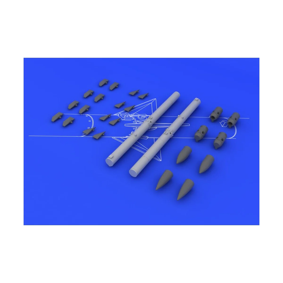 AIM-120C AMRAAM, 1/48 - Eduard Accessories 648087 AIM-120C AMRAAM, 1/48 - Eduard Accessories 648087