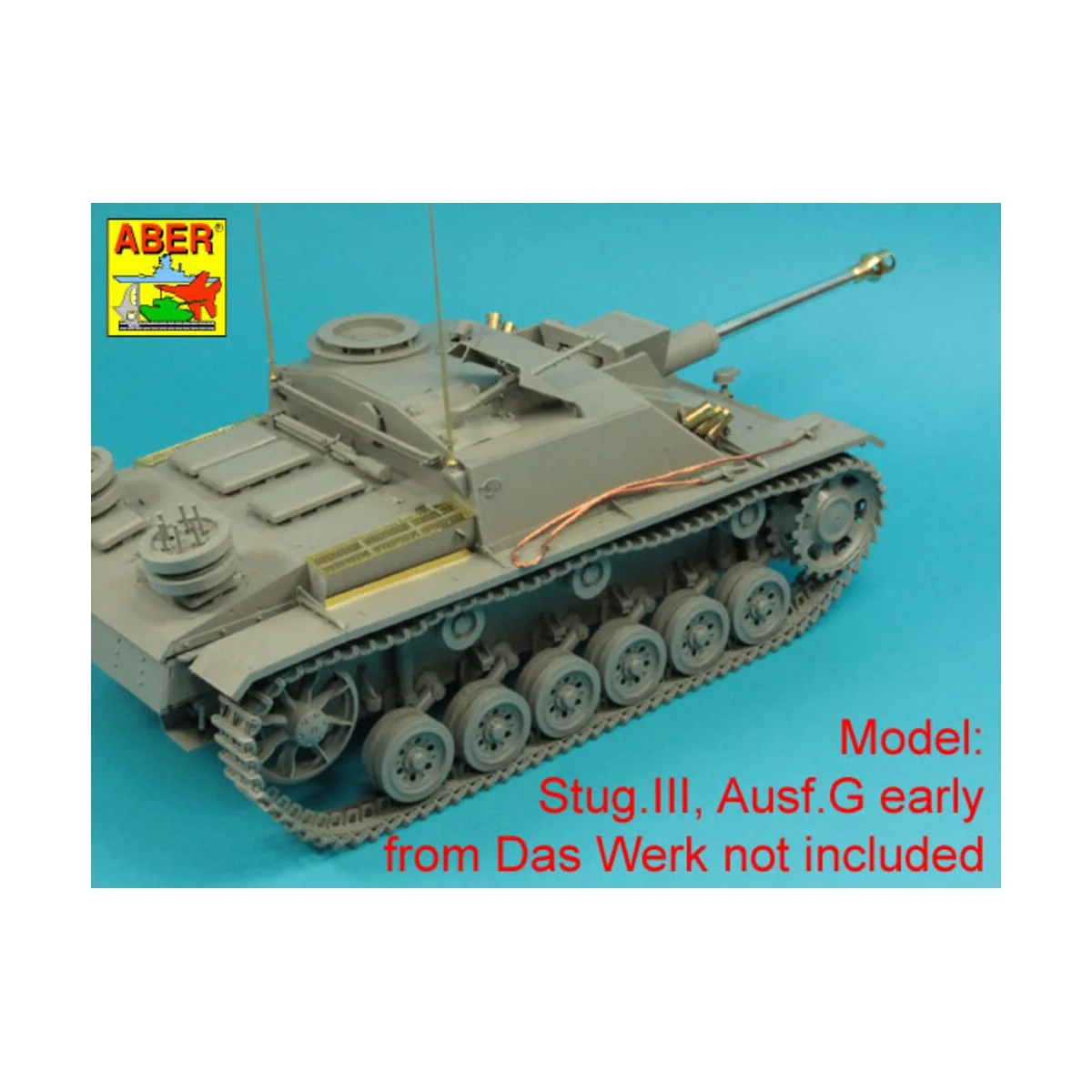 German 2m antena, 1/16 - Aber Models 16032
