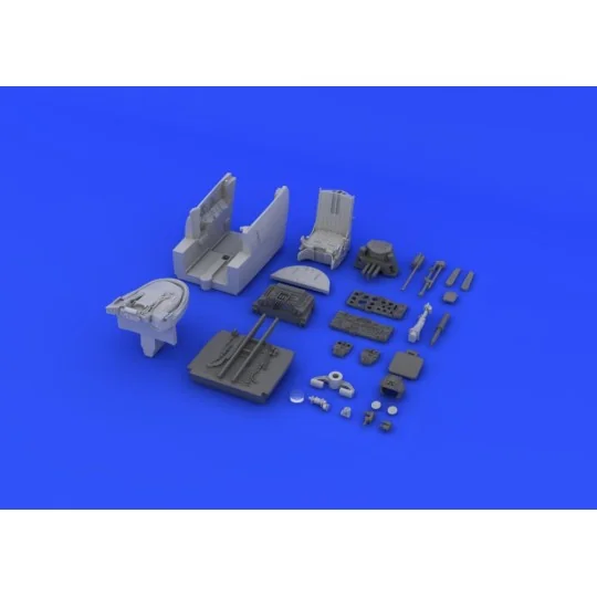 MiG-29 cockpit for Academy, 1/48 - Eduard Accessories 648091