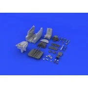 MiG-29 cockpit for Academy, 1/48 - Eduard Accessories 648091