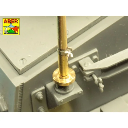 German 2m antena, 1/16 - Aber Models 16032