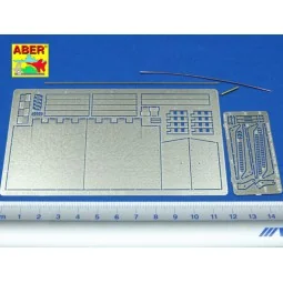 Tiger II - Vol.6- Rear Fenders, 1/16 - Aber Models 16039 2