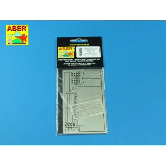 Tiger II - Vol.6- Rear Fenders, 1/16 - Aber Models 16039