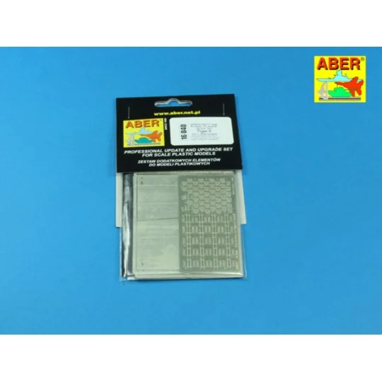 Tiger II - Vol.7- Side Fenders, 1/16 - Aber Models 16040