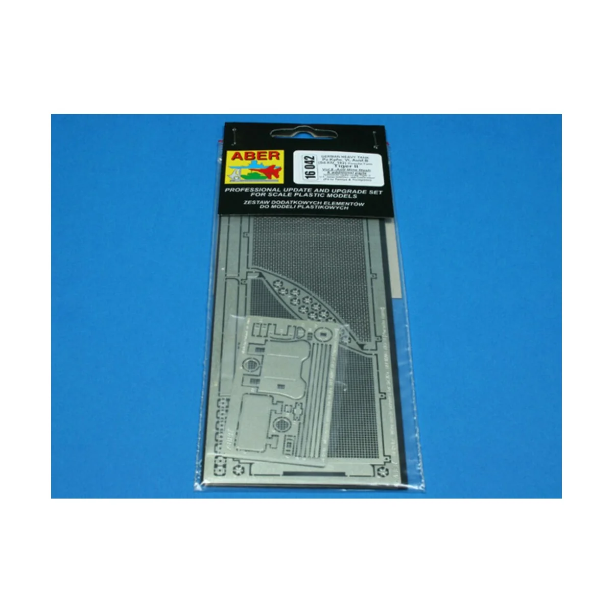 Tiger II Porsche -vol.8-Anti Mine Mesh, 1/16 - Aber Models 16042
