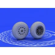 P-51 wheels, 1/48 - Eduard Accessories 648092