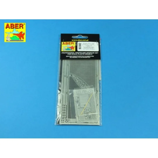 Tiger II Porsche -vol.8-Anti Mine Mesh, 1/16 - Aber Models 16042