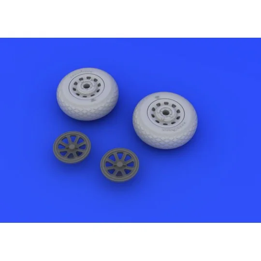 P-51 wheels, 1/48 - Eduard Accessories 648092