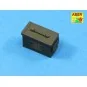 .50 cal. Amuunition with box set for M2 MG, 1/16 - Aber Models 16047