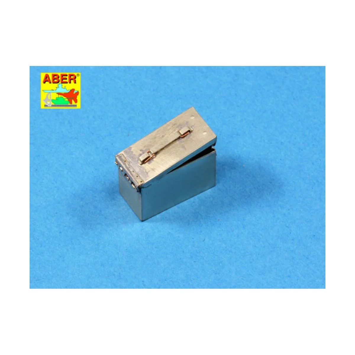 .50 cal. Amuunition with box set for M2 MG, 1/16 - Aber Models 16047