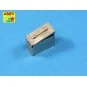 .50 cal. Amuunition with box set for M2 MG, 1/16 - Aber Models 16047