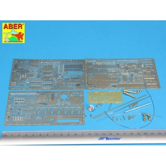 Tiger I-Middle Basic set, 1/16 - Aber Models 16050