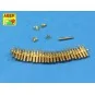 .50 cal. Amuunition with box set for M2 MG, 1/16 - Aber Models 16047