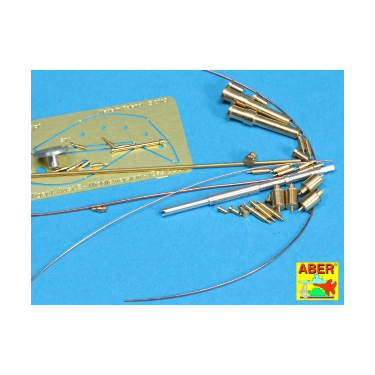 Tiger I-Middle Basic set, 1/16 - Aber Models 16050