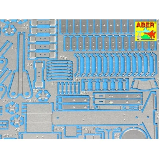 Tiger I-Middle Basic set, 1/16 - Aber Models 16050