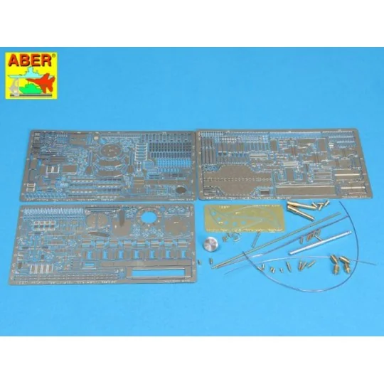 Tiger I-Middle Basic set, 1/16 - Aber Models 16050