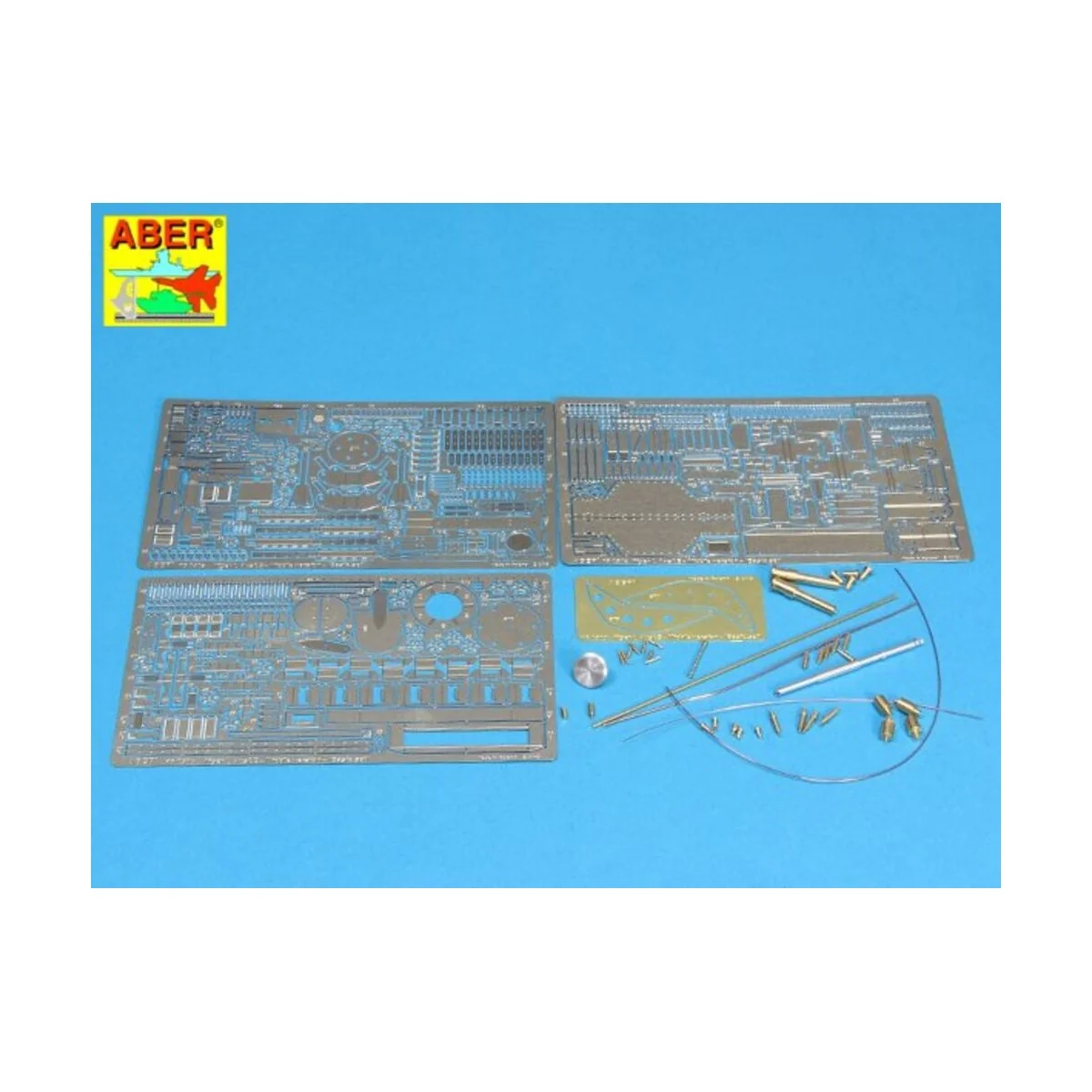 Tiger I-Middle Basic set, 1/16 - Aber Models 16050