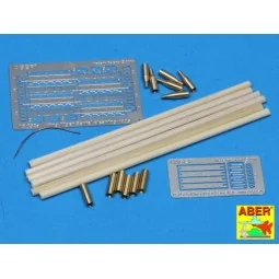Barrel cleaning rods for Tiger II, 1/16 - Aber Models 16052 2