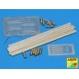 Barrel cleaning rods for Tiger II, 1/16 - Aber Models 16052