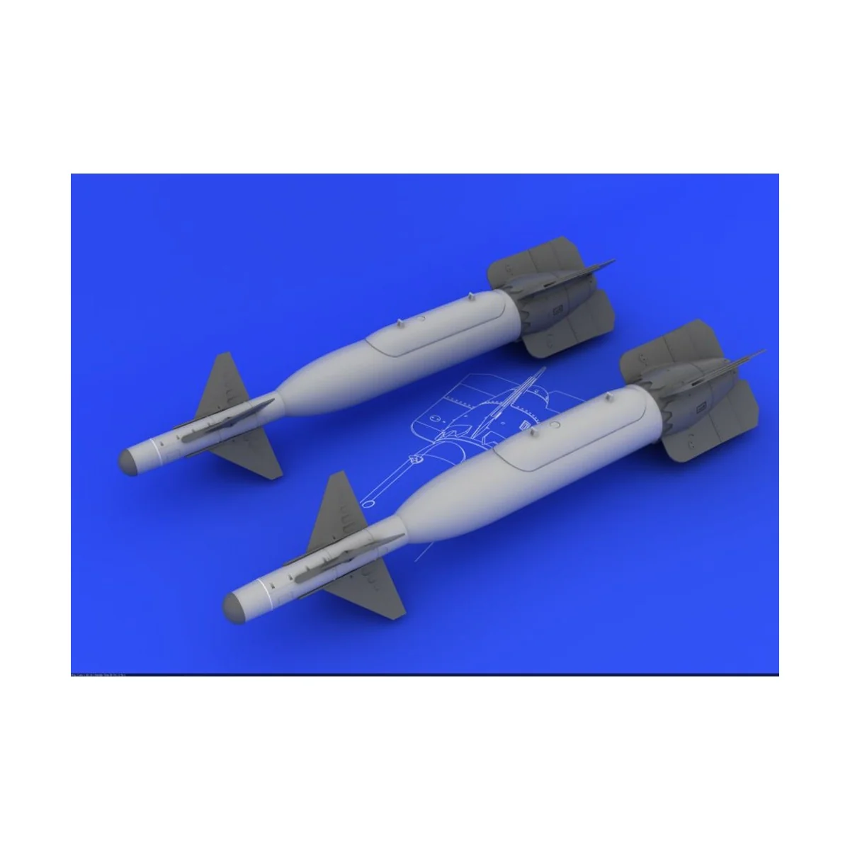 GBU-24 bomb, 1/48 - Eduard Accessories 648095 GBU-24 bomb, 1/48 - Eduard Accessories 648095