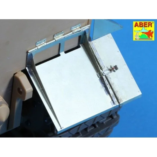 Rear fenders for Tiger I Ausf.E-(Late version), 1/16 - Aber Models ...