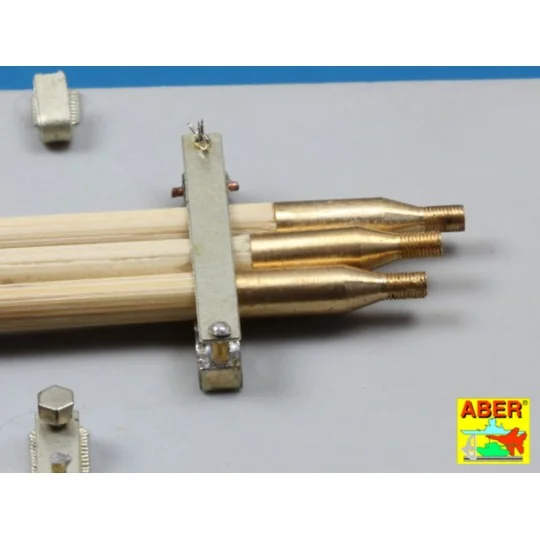 Barrel cleaning rods for Tiger II, 1/16 - Aber Models 16052