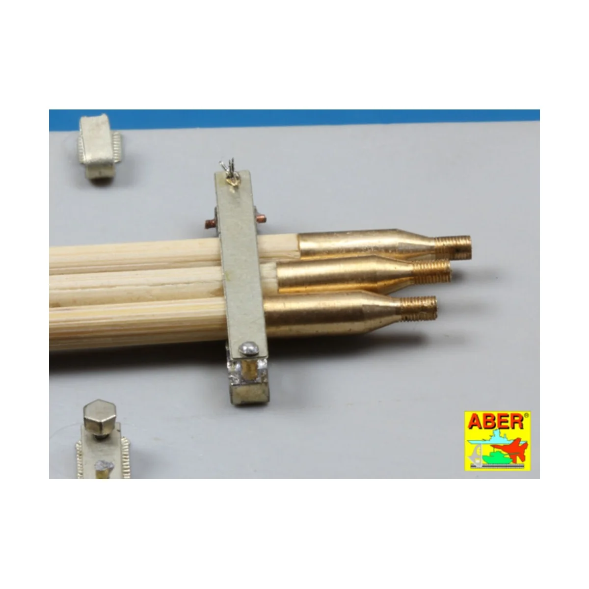 Barrel cleaning rods for Tiger II, 1/16 - Aber Models 16052